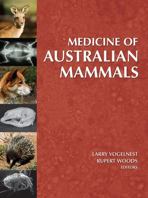 cover image of Medicine of Australian Mammals